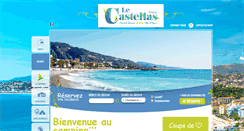 Desktop Screenshot of camping-le-castellas.com